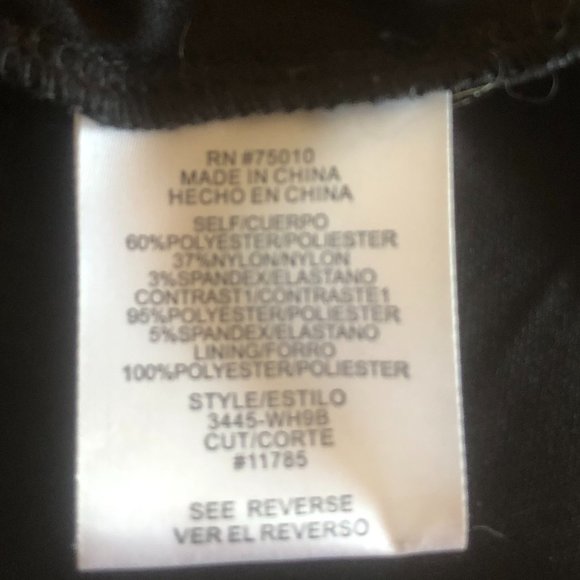 City Triangles black and nude lined lace bodice formal gown Size 11 - Picture 7 of 9